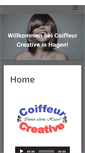 Mobile Screenshot of coiffeur-creative.de